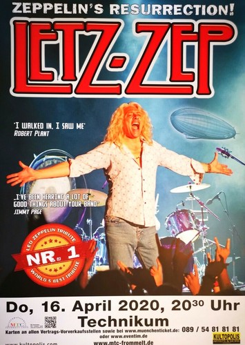 Letz zep 2020 münchen - zep,