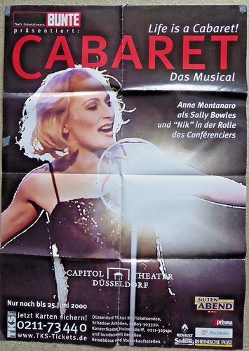 Plakat werbung musical - werbung, f.