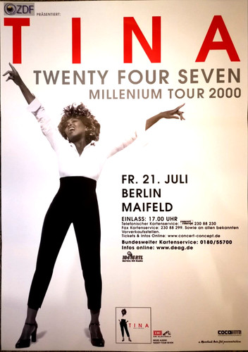 Tina turner 2000 - tina, berlin