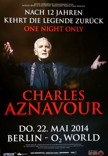 Charles aznavour 2014 - , berlin