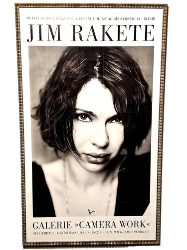 Jim rakete signiert portrait - rakete,