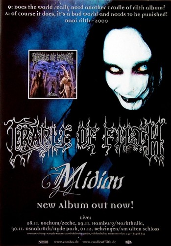 Cradle filth 2000 - of,