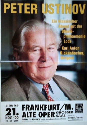 Peter ustinov 2000 frankfurt - ustinov,