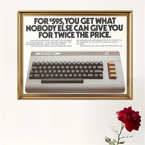 Leinwanddruck commodore 64 - ,