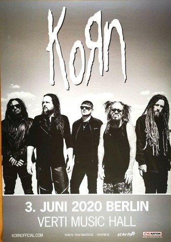 Korn 2020 berlin - korn, orig
