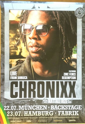 Chronixx 2016 tour orig - 2016,