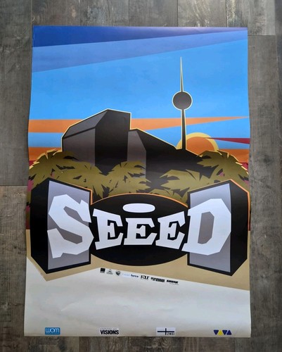 Seeed tour plakat 2001 - plakat,