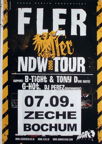 Fler 2005 plakat live - -, in