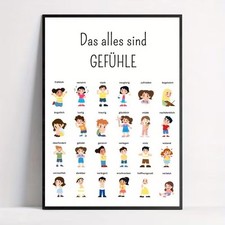 Leinwanddruck  Gefühle